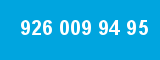 926 009 94 95